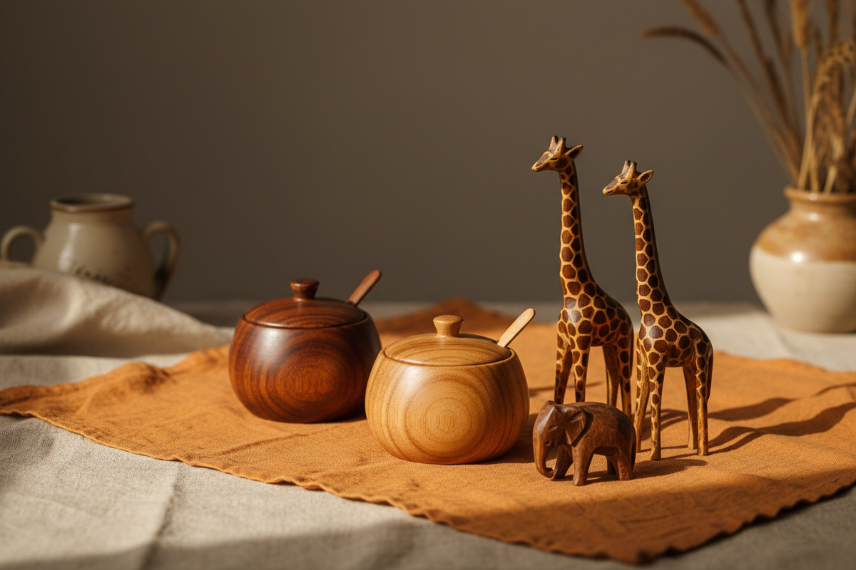 Handmade home accessories by Nguvu, Tanzania
