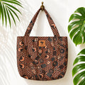 Lina kitenge beach bag by Nguvu, handmade in Tanzania