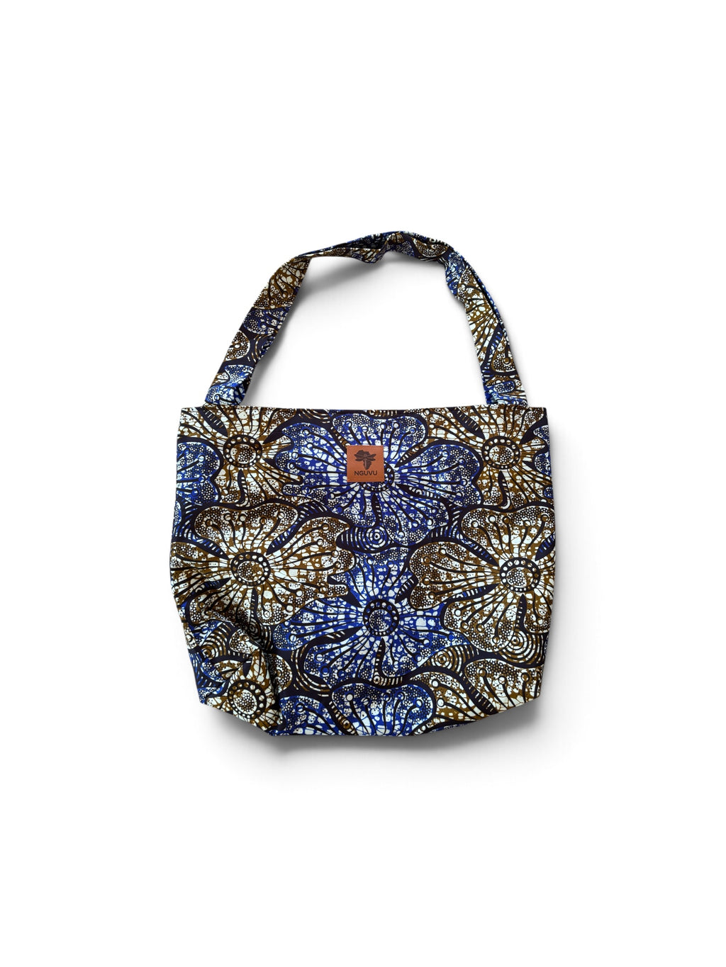 Chanua kitenge beach bag by Nguvu, handmade in Tanzania