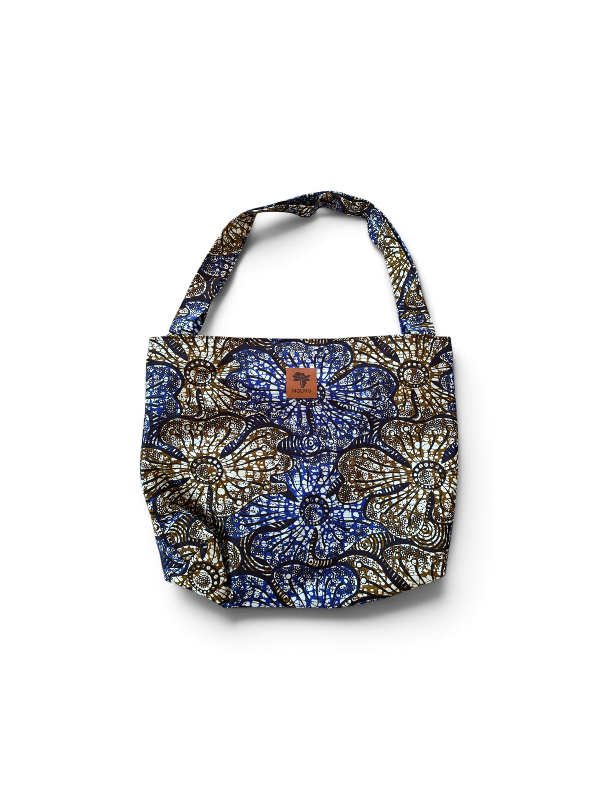 Chanua kitenge beach bag by Nguvu, handmade in Tanzania